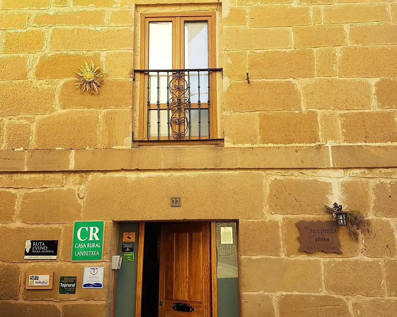Casa Rural La Molinera Etxea Landhaus